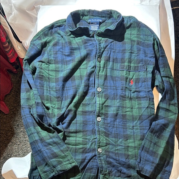 Ralph Lauren Other - Polo Ralph Lauren Navy and Forest Plaid Shirt